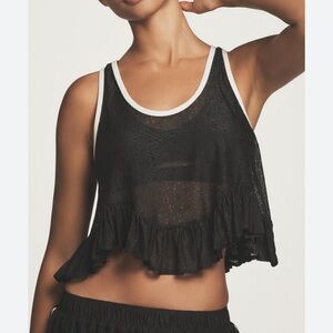 DAILY PRACTICE BY ANTHROPOLOGIE 
Daily Practice Lace Tank Top